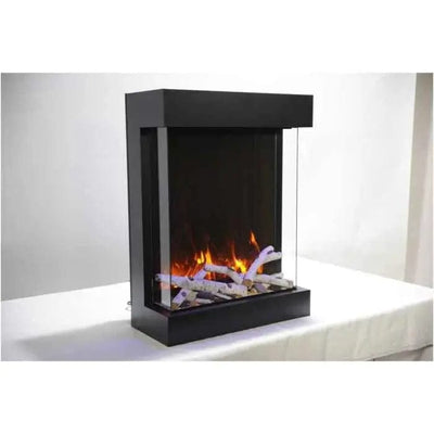 Amantii Cube Smart 20" Freestanding Electric Fireplace CUBE-2025WM Fireplaces CUBE-2025WM Flame Authority