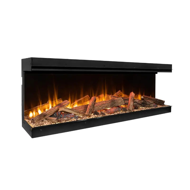 Amantii Fire & Ice LumaForest LF48 48" 3-Sided Smart Electric Fireplace Fireplaces LF48 Flame Authority