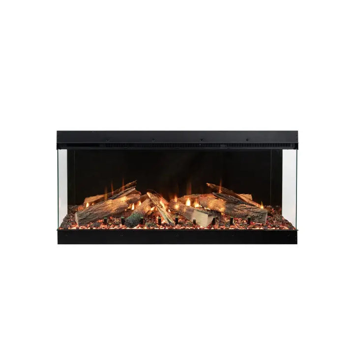 Amantii Fire & Ice LumaForest LF48 48" 3-Sided Smart Electric Fireplace Fireplaces LF48 Flame Authority