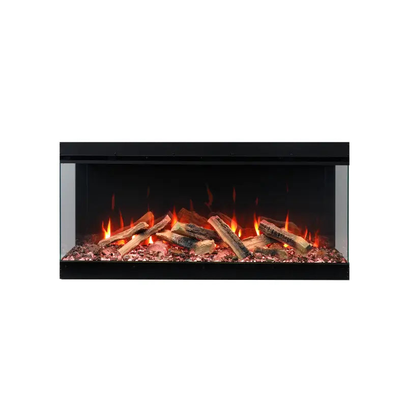 Amantii Fire & Ice LumaForest LF48 48" 3-Sided Smart Electric Fireplace Fireplaces LF48 Flame Authority