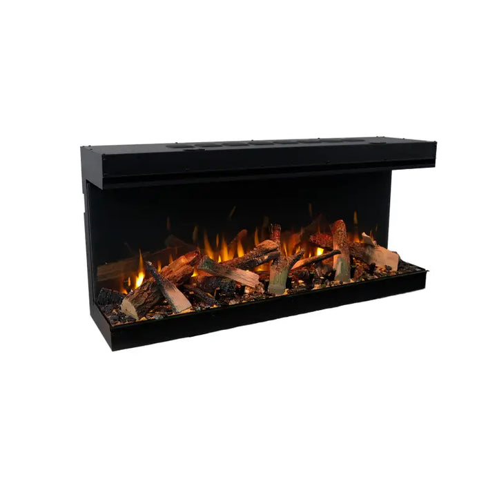 Amantii Fire & Ice LumaForest LF48 48" 3-Sided Smart Electric Fireplace Fireplaces LF48 Flame Authority