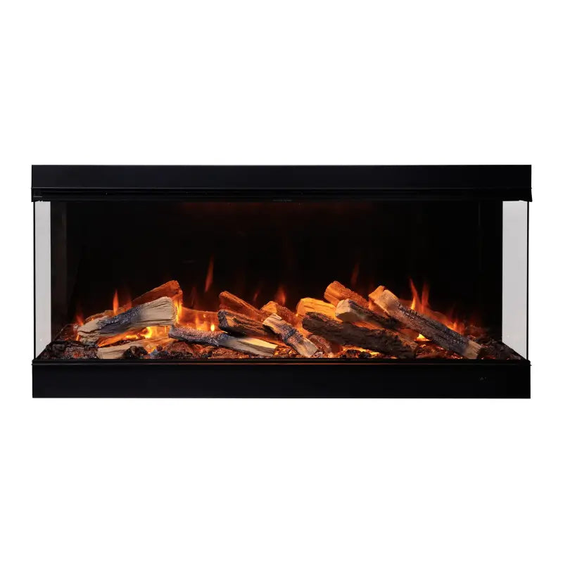 Amantii Fire & Ice LumaForest LF63 63" Smart 3-Sided Built-In Electric Fireplace