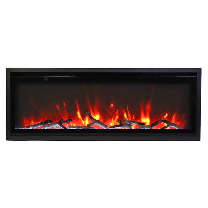 Amantii Non Smart Symmetry Series Xtra Slim Electric Fireplace WM-60-XS WM-60-XS Flame Authority