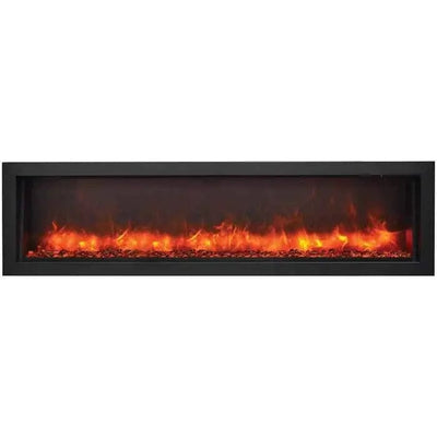 Amantii Panorama BI Deep 40" Smart Electric Fireplace BI-40-DEEP-OD Fireplaces BI-40-DEEP-OD Flame Authority