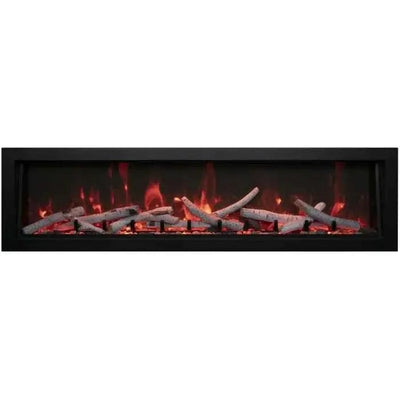 Amantii Panorama BI Deep 50" Smart Electric Fireplace BI-50-DEEP-OD Fireplaces BI-50-DEEP-OD Flame Authority