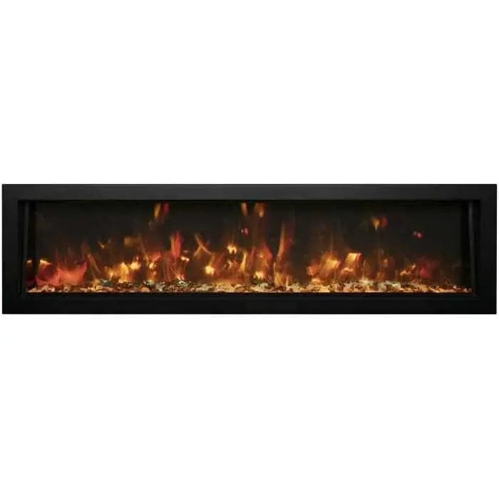 Amantii Panorama BI Deep 50" Smart Electric Fireplace BI-50-DEEP-OD Fireplaces BI-50-DEEP-OD Flame Authority