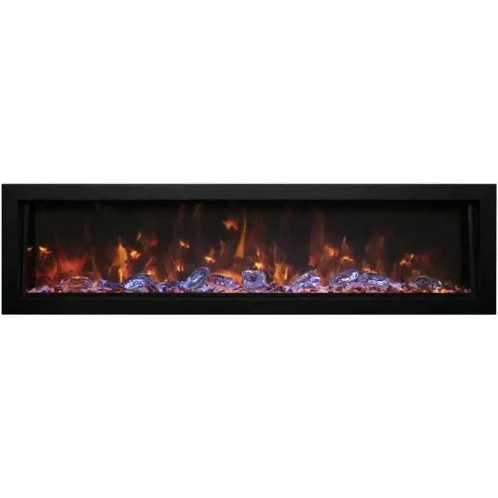 Amantii Panorama BI Deep 50" Smart Electric Fireplace BI-50-DEEP-OD Fireplaces BI-50-DEEP-OD Flame Authority