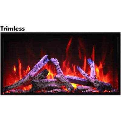 Amantii Panorama BI Deep XT 40" Smart Electric Fireplace BI-40-DEEP-XT Fireplaces BI-40-DEEP-XT Flame Authority