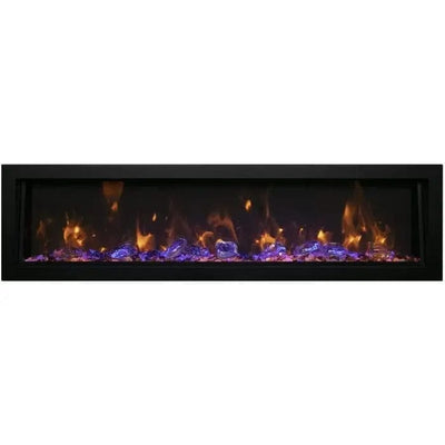 Amantii Panorama BI Deep XT 50" Smart Electric Fireplace BI-50-DEEP-XT Fireplaces BI-50-DEEP-XT+DESIGN-MEDIA-15PCE Flame Authority