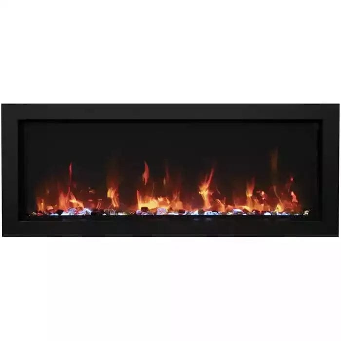 Amantii Panorama BI Extra Slim 30" Smart Electric Fireplace BI-30-XTRASLIM Fireplaces BI-30-XTRASLIM Flame Authority