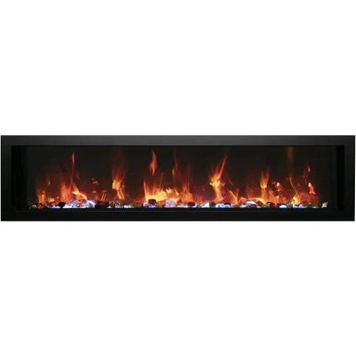 Amantii Panorama BI Extra Slim 30" Smart Electric Fireplace BI-30-XTRASLIM Fireplaces BI-30-XTRASLIM Flame Authority