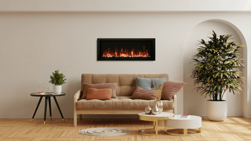 Amantii Panorama BI Slim 50" Smart Electric Fireplace BI-50-SLIM-OD