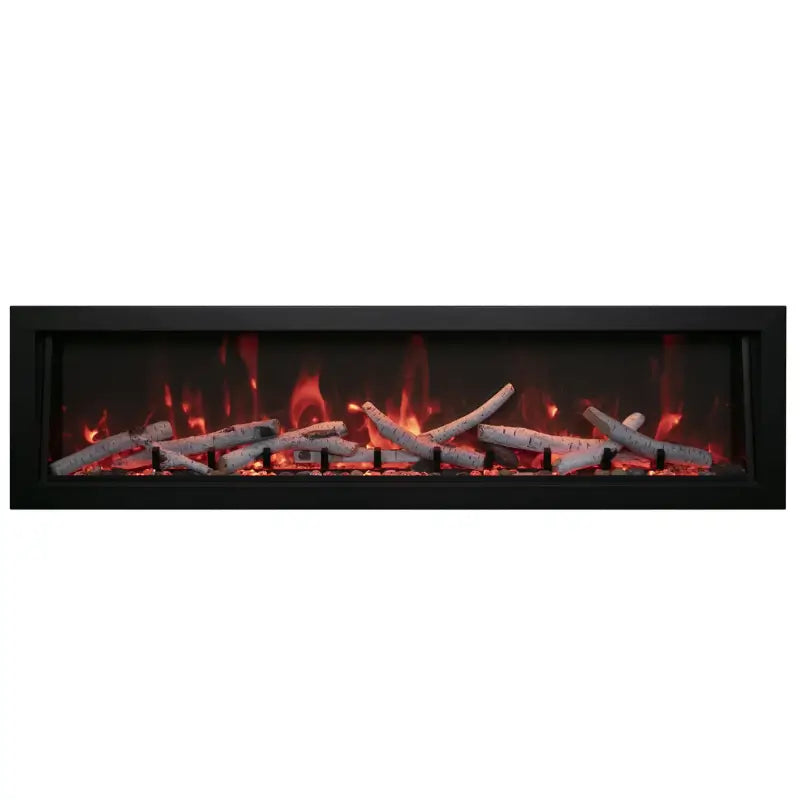 Amantii Panorama Deep Lumina 40" Smart Indoor/Outdoor Built-In Electric Fireplace