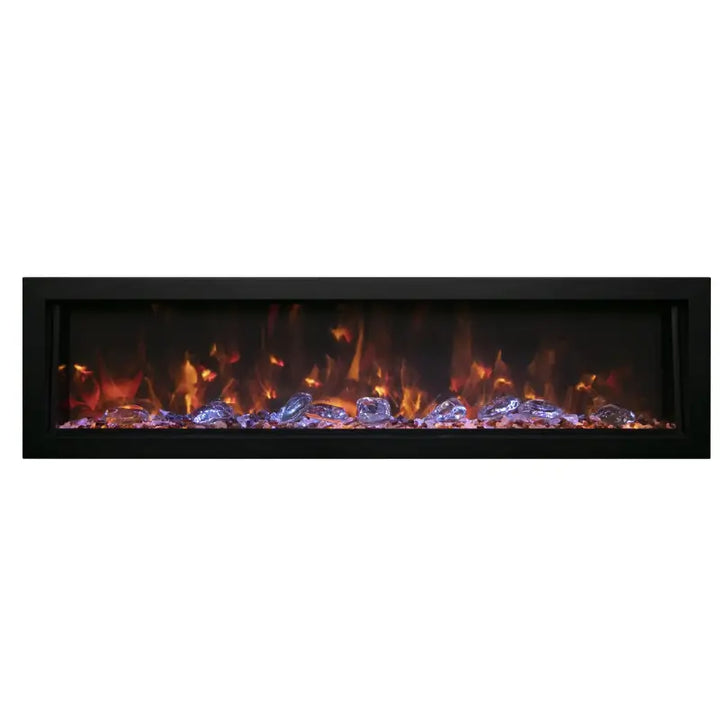 Amantii Panorama Deep Lumina 40" Smart Indoor/Outdoor Built-In Electric Fireplace