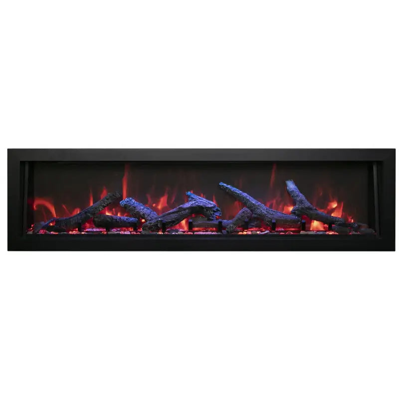 Amantii Panorama Deep Lumina 40" Smart Indoor/Outdoor Built-In Electric Fireplace