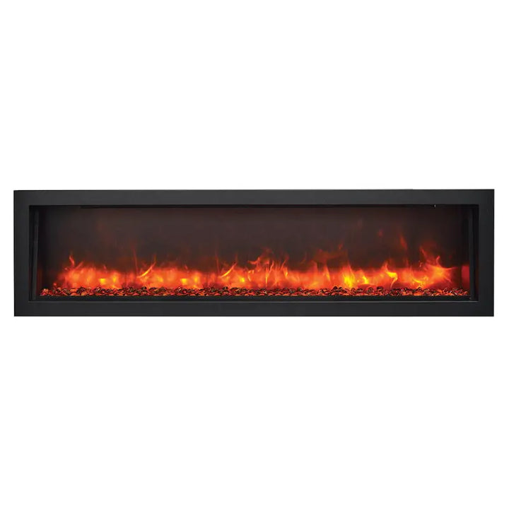 Amantii Panorama Deep Lumina 40" Smart Indoor/Outdoor Built-In Electric Fireplace