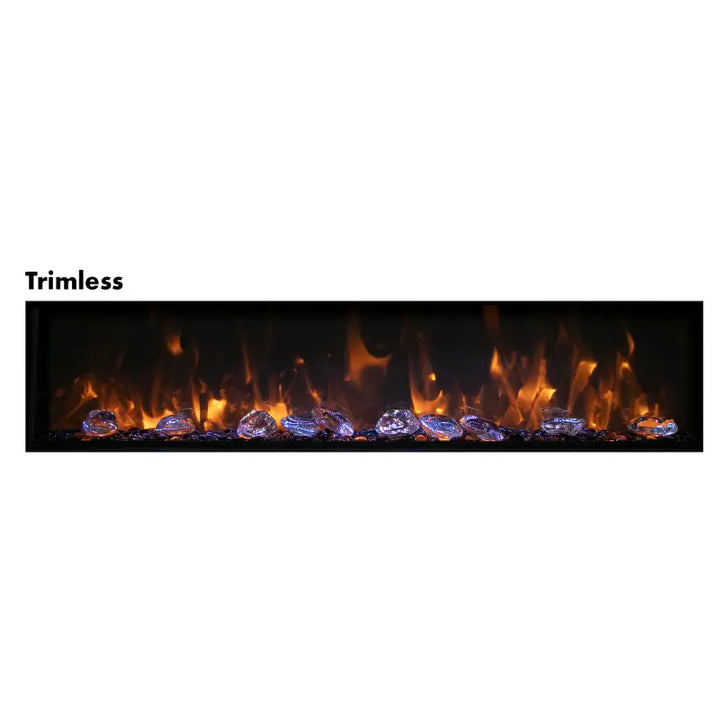 Amantii Panorama Deep Lumina 40" Smart Indoor/Outdoor Built-In Electric Fireplace