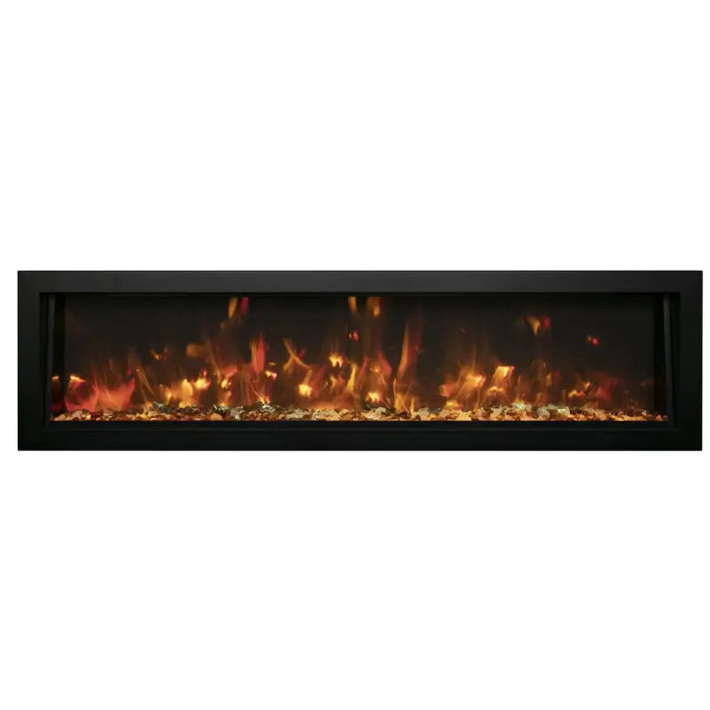 Amantii Panorama Deep XT Lumina 60" Smart Indoor/Outdoor Built-In Electric Fireplace Fireplaces BI-60-DEEP-XT-LUMINA Flame Authority