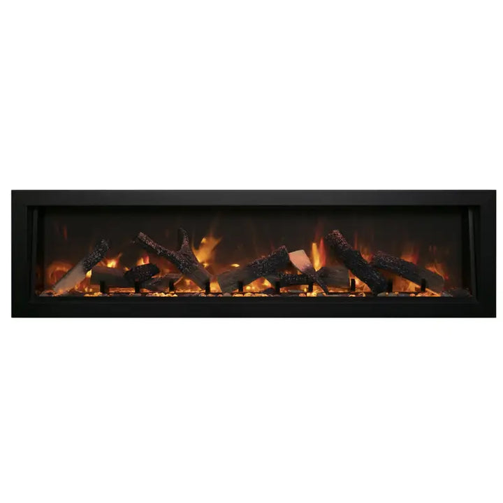 Amantii Panorama Deep XT Lumina 60" Smart Indoor/Outdoor Built-In Electric Fireplace Fireplaces BI-60-DEEP-XT-LUMINA Flame Authority
