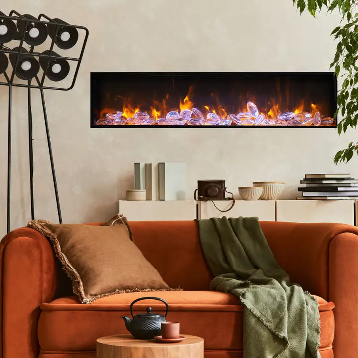 Amantii Panorama Deep XT Lumina 60" Smart Indoor/Outdoor Built-In Electric Fireplace Fireplaces BI-60-DEEP-XT-LUMINA Flame Authority