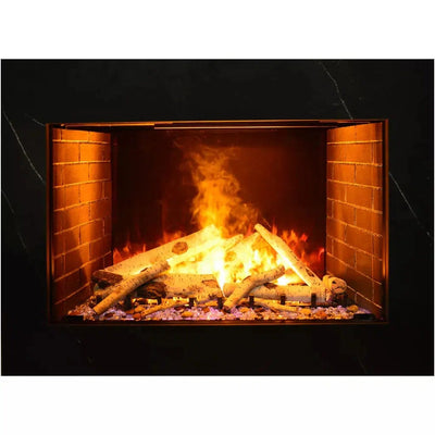 Amantii Signature 38-inch Built-in Electric Fireplace BI-TRD-38-SIG Fireplaces BI-TRD-38-SIG Flame Authority