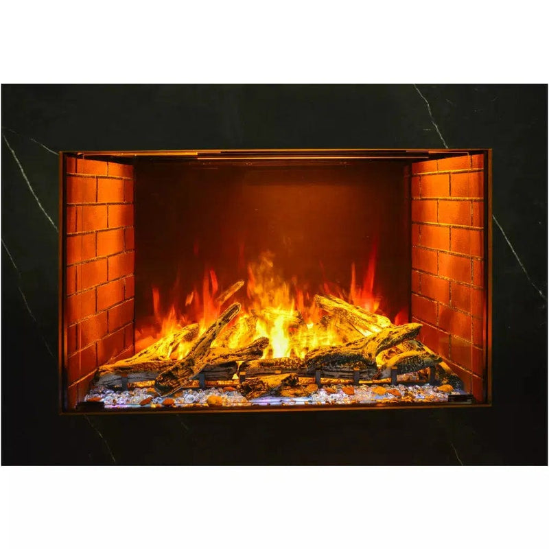 Amantii Signature 38-inch Built-in Electric Fireplace BI-TRD-38-SIG Fireplaces BI-TRD-38-SIG Flame Authority