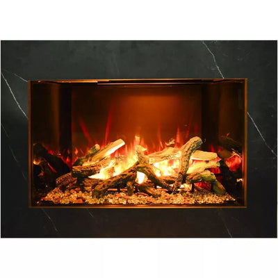 Amantii Signature 38-inch Built-in Electric Fireplace BI-TRD-38-SIG Fireplaces BI-TRD-38-SIG Flame Authority