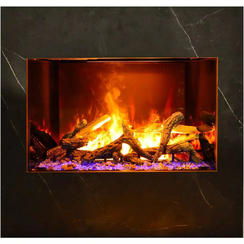 Amantii Signature 38-inch Built-in Electric Fireplace BI-TRD-38-SIG Fireplaces BI-TRD-38-SIG Flame Authority