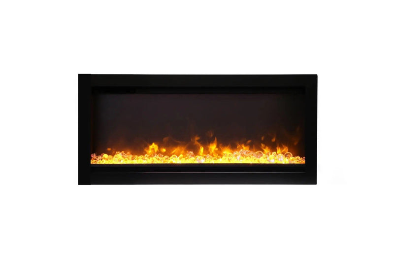 Amantii Symmetry B 34" Electric Fireplace SYM-34-B Fireplaces SYM-34-B Flame Authority