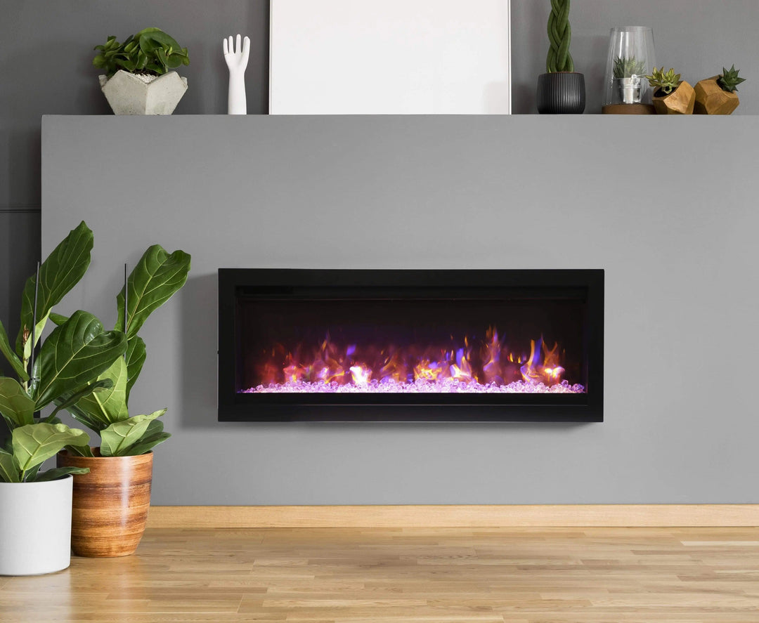 Amantii Symmetry B 42" Electric Fireplace SYM-42-B Fireplaces SYM-42-B Flame Authority