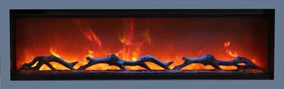 Amantii Symmetry B 50" Electric Fireplace SYM-50-B Fireplaces SYM-50-B Flame Authority