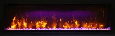 Amantii Symmetry B 50" Electric Fireplace SYM-50-B Fireplaces SYM-50-B Flame Authority