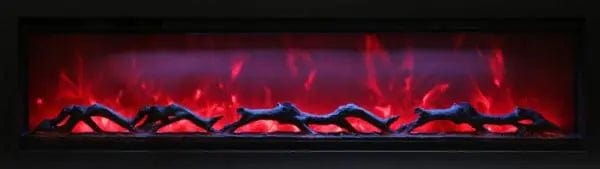 Amantii Symmetry B 60" Electric Fireplace SYM-60-B Fireplaces SYM-60-B Flame Authority