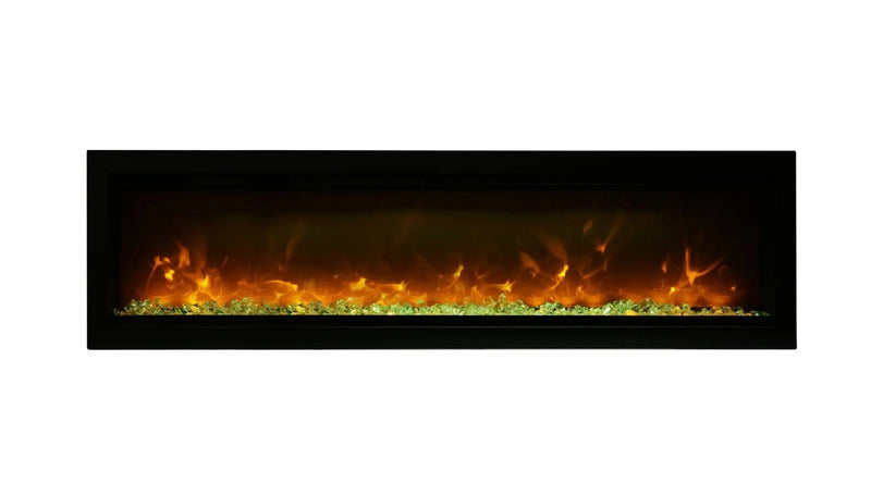 Amantii Symmetry B 60" Electric Fireplace SYM-60-B Fireplaces SYM-60-B Flame Authority