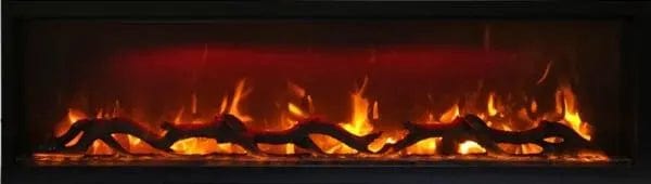 Amantii Symmetry B 60" Electric Fireplace SYM-60-B Fireplaces SYM-60-B Flame Authority