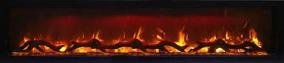 Amantii Symmetry B 74" Electric Fireplace SYM-74-B Fireplaces SYM-74-B Flame Authority