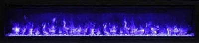 Amantii Symmetry B 74" Electric Fireplace SYM-74-B Fireplaces SYM-74-B Flame Authority