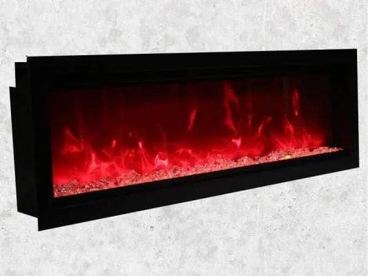 Amantii Symmetry B 74" Electric Fireplace SYM-74-B Fireplaces SYM-74-B Flame Authority