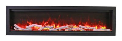 Amantii Symmetry Bespoke 100-inch Electric Fireplace SYM-100-BESPOKE Fireplaces SYM-100-BESPOKE Flame Authority