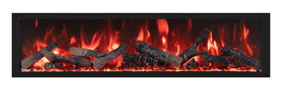 Amantii Symmetry Bespoke XT 100-inch Electric Fireplace SYM-100-XT-BESPOKE Fireplaces SYM-100-XT-BESPOKE Flame Authority