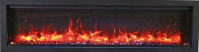 Amantii Symmetry Bespoke XT 100-inch Electric Fireplace SYM-100-XT-BESPOKE Fireplaces SYM-100-XT-BESPOKE Flame Authority