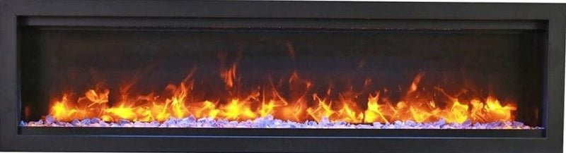 Amantii Symmetry Bespoke XT 100-inch Electric Fireplace SYM-100-XT-BESPOKE Fireplaces SYM-100-XT-BESPOKE Flame Authority