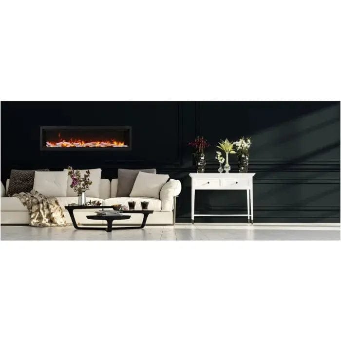 Amantii Symmetry Smart 100" Electric Fireplace SYM-100 Fireplaces SYM-100 Flame Authority