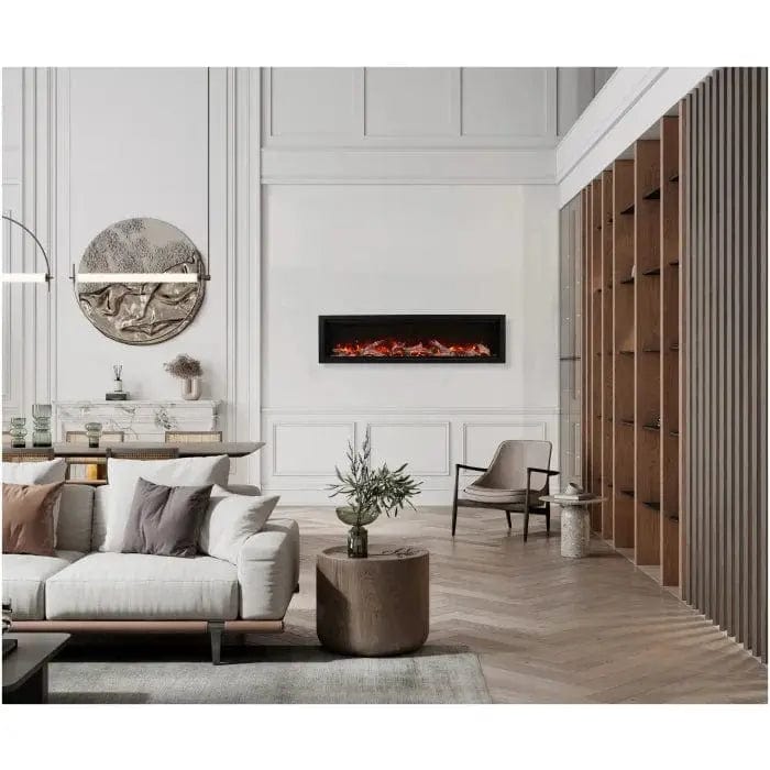 Amantii Symmetry Smart 100" Electric Fireplace SYM-100 Fireplaces SYM-100 Flame Authority