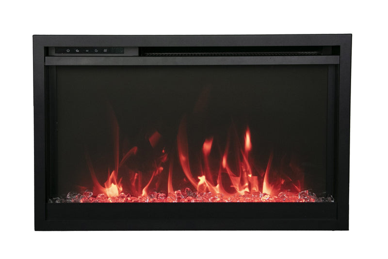 Amantii Traditional Xtra Slim 26" Electric Fireplace TRD-26-XS