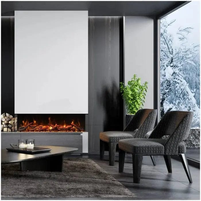 Amantii Tru View XL Deep Smart 40" Electric Fireplace 40-TRU-VIEW-XL Fireplaces 40-TRU-VIEW-XL Flame Authority