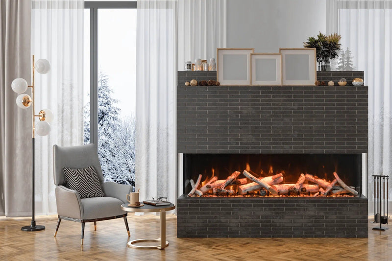 Amantii Tru View XL Deep Smart 40" Electric Fireplace 40-TRU-VIEW-XL Fireplaces 40-TRU-VIEW-XL Flame Authority