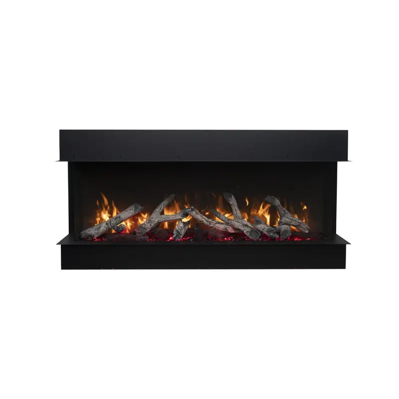Amantii Tru View XL Lumina 72" Smart Indoor/Outdoor 3-Sided Built-In Electric Fireplace Fireplaces Flame Authority