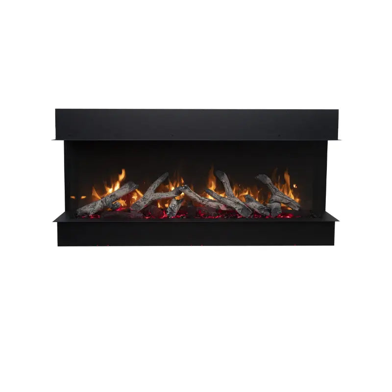 Amantii Tru View XL XT Lumina 60" Indoor/Outdoor 3-Sided Electric Fireplace Fireplaces 60-TRV-XT-XL-LUMINA Flame Authority