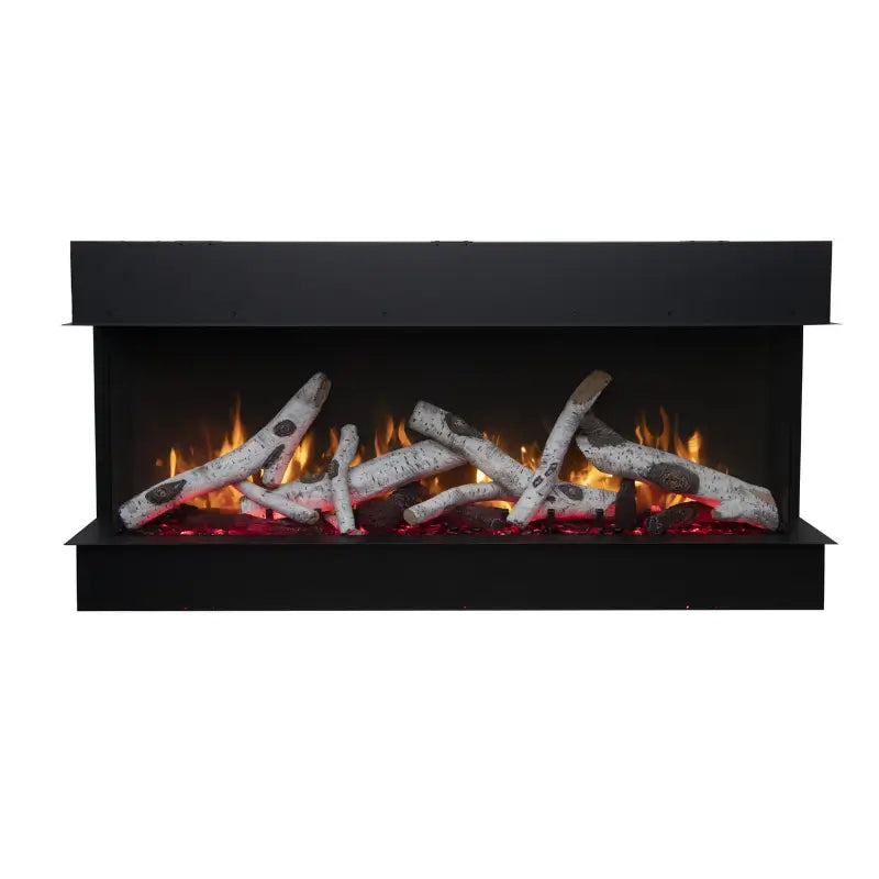 Amantii Tru View XL XT Lumina 60" Indoor/Outdoor 3-Sided Electric Fireplace Fireplaces 60-TRV-XT-XL-LUMINA Flame Authority